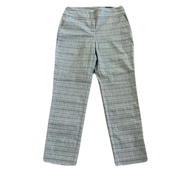 SC CO Plaid Tummy Control Super Stretch Pull on Pants Size L - Picture 1 of 12